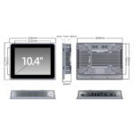 索奇 10.4寸工业平板电脑 K104SR - Image 3