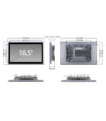 索奇 18.5寸工业平板电脑 K185SR - Image 3